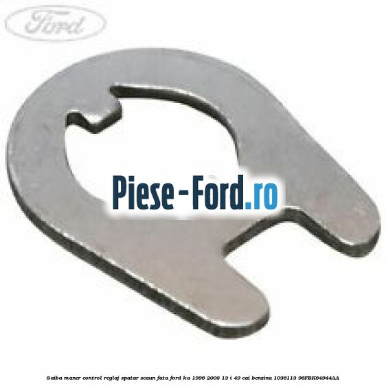 Saiba maner control reglaj spatar scaun fata Ford Ka 1996-2008 1.3 i 49 cai #AA194E4975