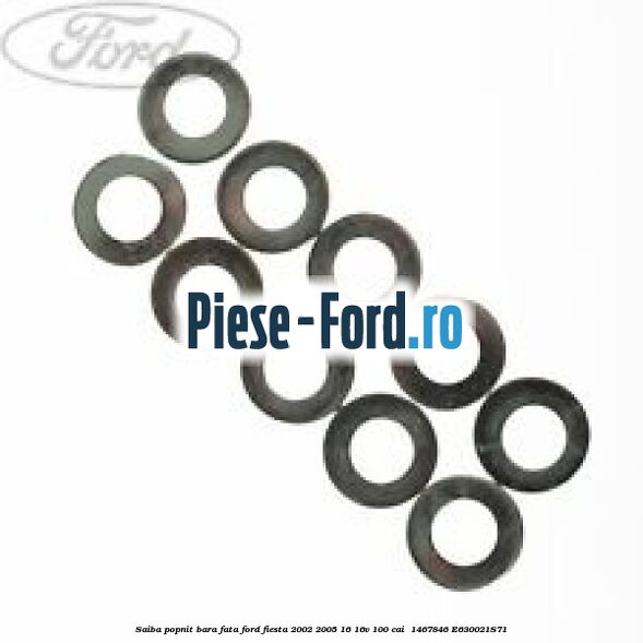 Saiba popnit bara fata Ford Fiesta 2002-2005 1.6 16V 100 cai #149CBD87D2