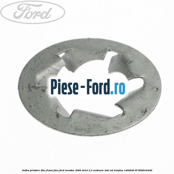 Saiba prindere disc frana fata Ford Mondeo 2008-2014 2.0 EcoBoost 240 cai benzina
