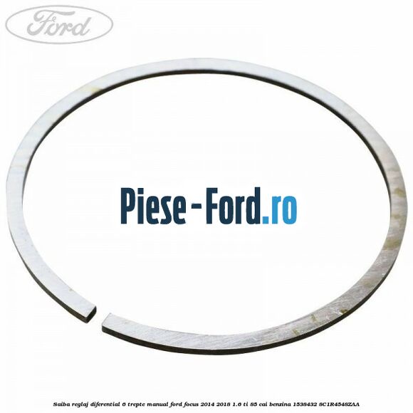 Saiba reglaj diferential 6 trepte manual Ford Focus 2014-2018 1.6 Ti 85 cai benzina