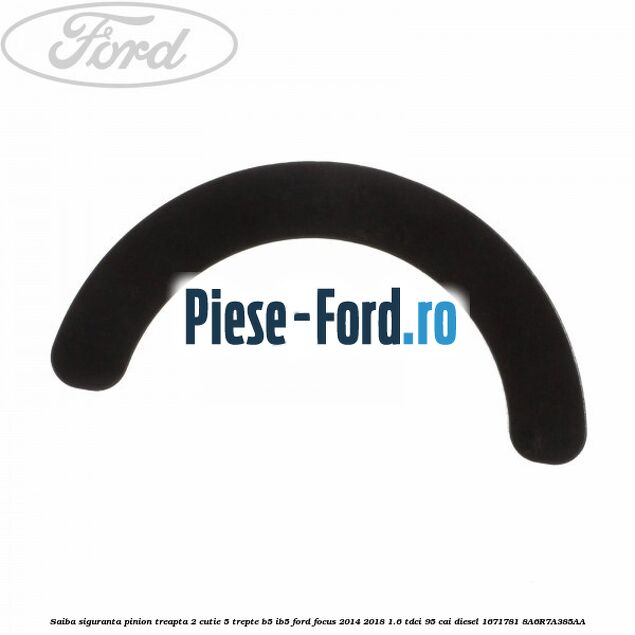 Saiba reglaj diferential 6 trepte manual Ford Focus 2014-2018 1.6 TDCi 95 cai diesel