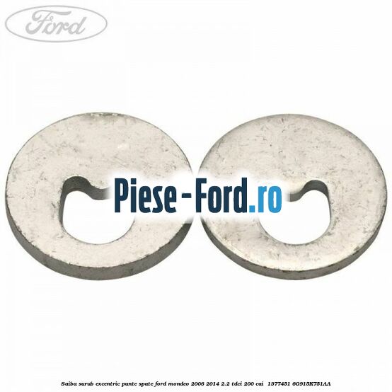Saiba surub excentric punte spate Ford Mondeo 2008-2014 2.2 TDCi 200 cai  #2EE2E14736