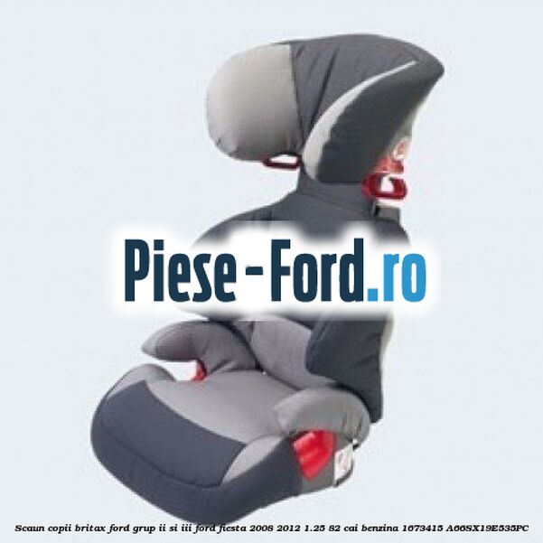 Scaun auto pentru copii KIDFIX XP Ford Fiesta 2008-2012 1.25 82 cai benzina