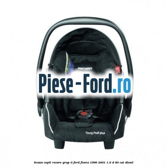 Scaun copii Recaro grup 0 Ford Fiesta 1996-2001 1.8 D 60 cai diesel