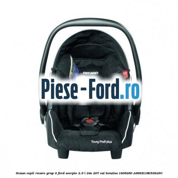 Scaun copii Recaro grup 0 Ford Scorpio 2.9 i 24V 207 cai #78E0856881