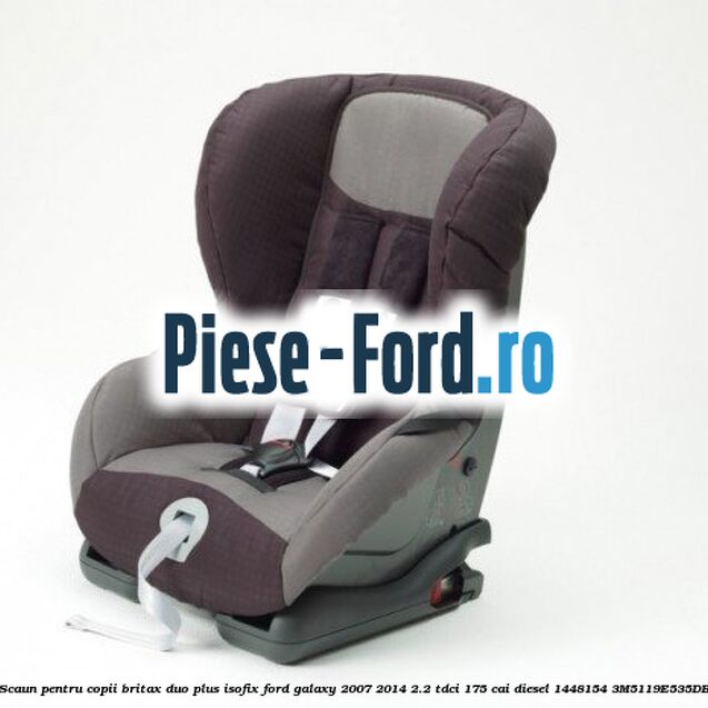 Scaun pentru copii Britax Duo Plus ISOFIX Ford Galaxy 2007-2014 2.2 TDCi 175 cai diesel