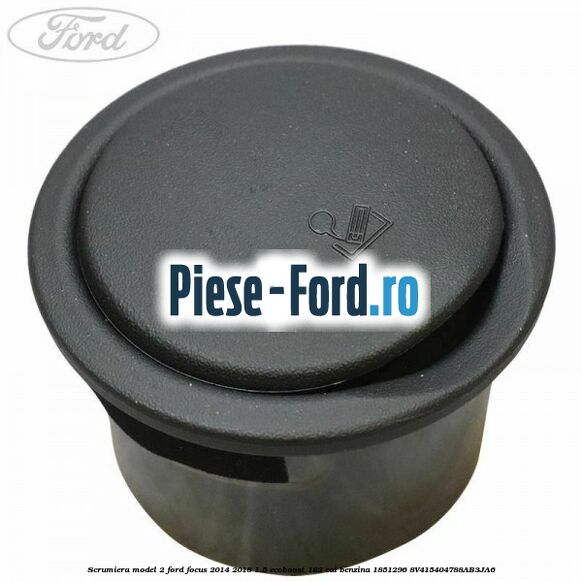 Scrumiera model 2 Ford Focus 2014-2018 1.5 EcoBoost 182 cai benzina