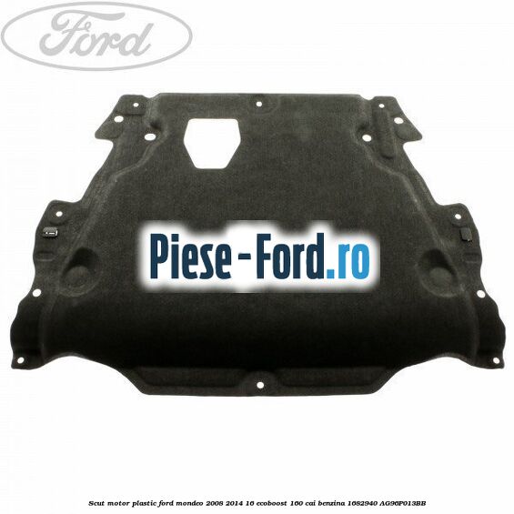 Scut motor, plastic Ford Mondeo 2008-2014 1.6 EcoBoost 160 cai #BB0A9C55FF