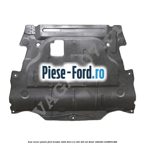 Scut motor plastic Ford Mondeo 2008-2014 2.2 TDCi 200 cai diesel #890D561F3C