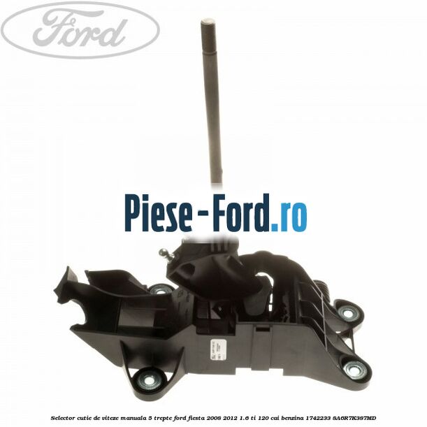 Selector cutie de viteze manuala 5 trepte Ford Fiesta 2008-2012 1.6 Ti 120 cai benzina