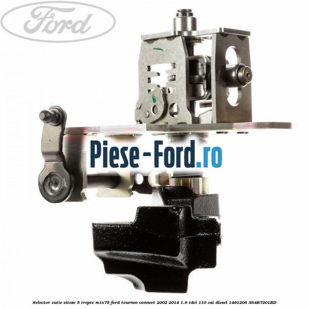 Selector cutie viteza 5 trepte maneta cu nuca schimbator neagra Ford Tourneo Connect 2002-2014 1.8 TDCi 110 cai diesel