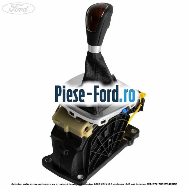 Selector cutie viteze automata cu ornament lemn Ford Mondeo 2008-2014 2.0 EcoBoost 240 cai benzina