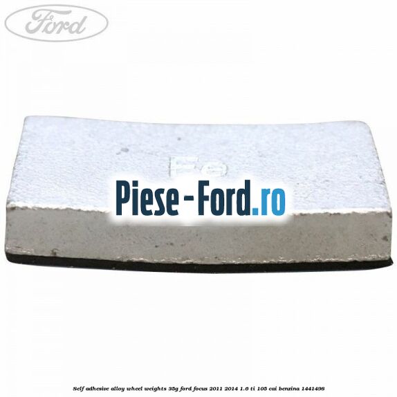 Self-adhesive alloy wheel weights, 35g Ford Focus 2011-2014 1.6 Ti 105 cai benzina #A2DCCE9D52