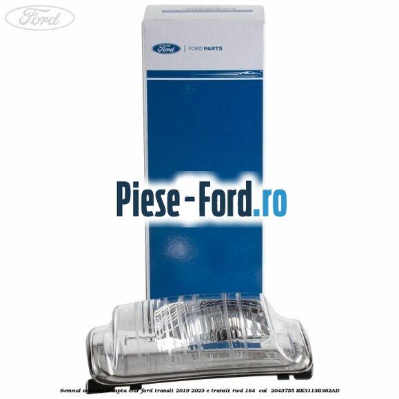 Semnal oglinda dreapta clar Ford Transit 2019-2023 E-TRANSIT RWD 184  cai  #32EA42036F