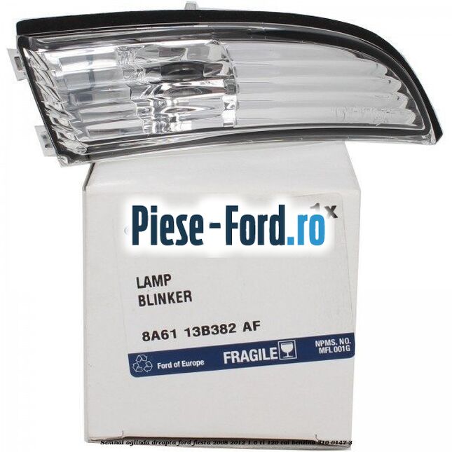 Piulita fixare lampa stop Ford Fiesta 2008-2012 1.6 Ti 120 cai benzina
