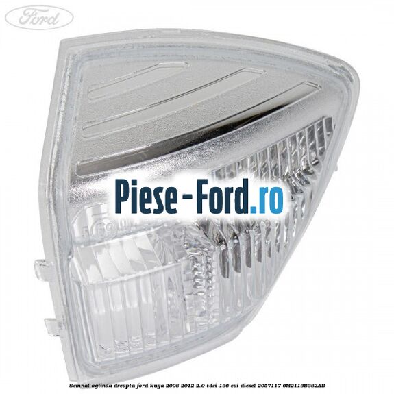 Semnal oglinda dreapta Ford Kuga 2008-2012 2.0 TDCi 136 cai diesel #2CC6CBFC3A