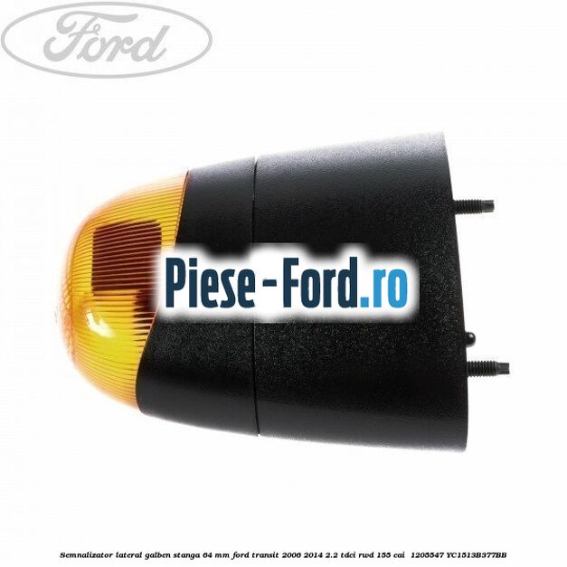 Semnalizator lateral galben stanga 64 mm Ford Transit 2006-2014 2.2 TDCi RWD 155 cai #40D0F847CE Semnalizator lateral galben stanga 64 mm Ford Transit 2006-2014 2.2 TDCi RWD 155 cai #40D0F847CE