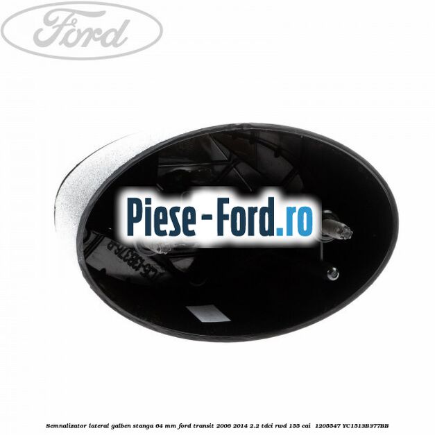 Semnalizator lateral galben stanga 64 mm Ford Transit 2006-2014 2.2 TDCi RWD 155 cai #40D0F847CE Semnalizator lateral galben stanga 64 mm Ford Transit 2006-2014 2.2 TDCi RWD 155 cai #40D0F847CE
