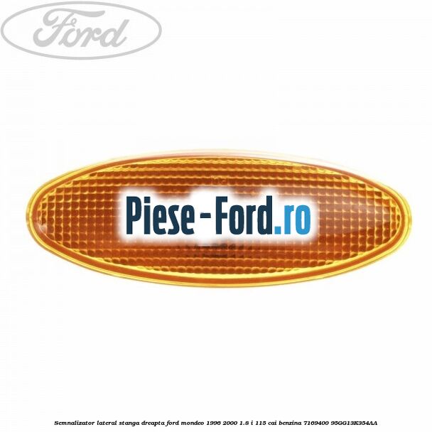 Lampa numar inmatriculare Ford Mondeo 1996-2000 1.8 i 115 cai benzina
