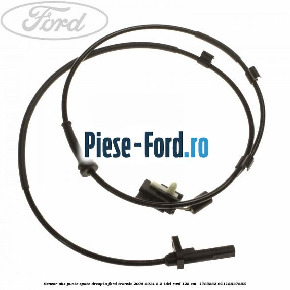 Senzor abs punte spate dreapta Ford Transit 2006-2014 2.2 TDCi RWD 125 cai  #3E5FB934D6