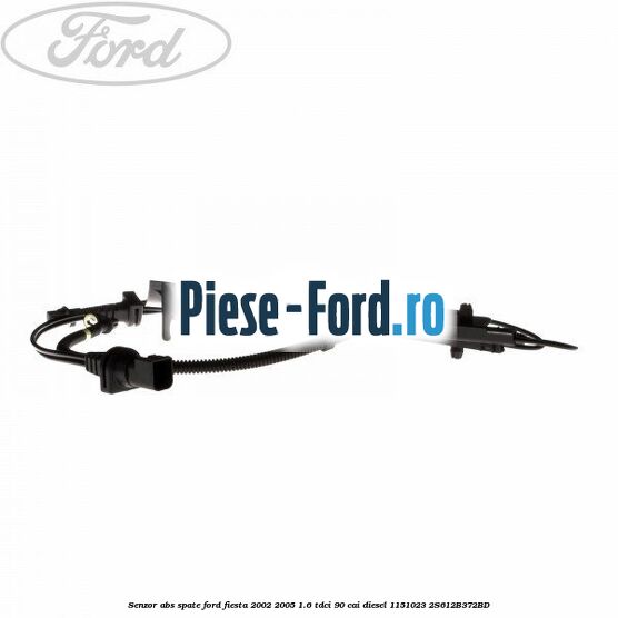 Senzor ABS spate Ford Fiesta 2002-2005 1.6 TDCi 90 cai diesel #CA08CCE5C1