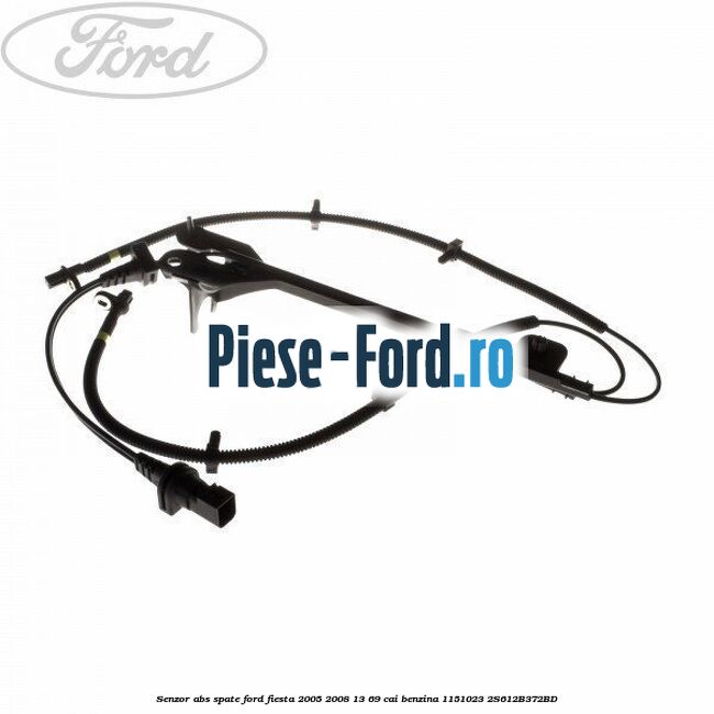 Senzor ABS spate Ford Fiesta 2005-2008 1.3 69 cai #EA23DC8C05