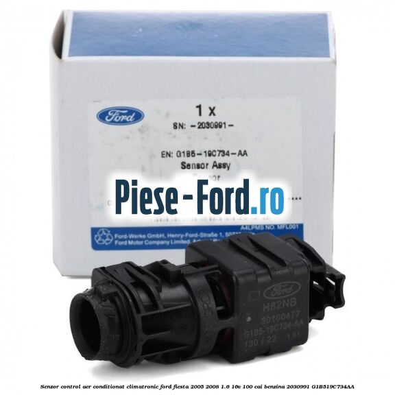 Senzor control aer conditionat, climatronic Ford Fiesta 2005-2008 1.6 16V 100 cai benzina #7E76378B35