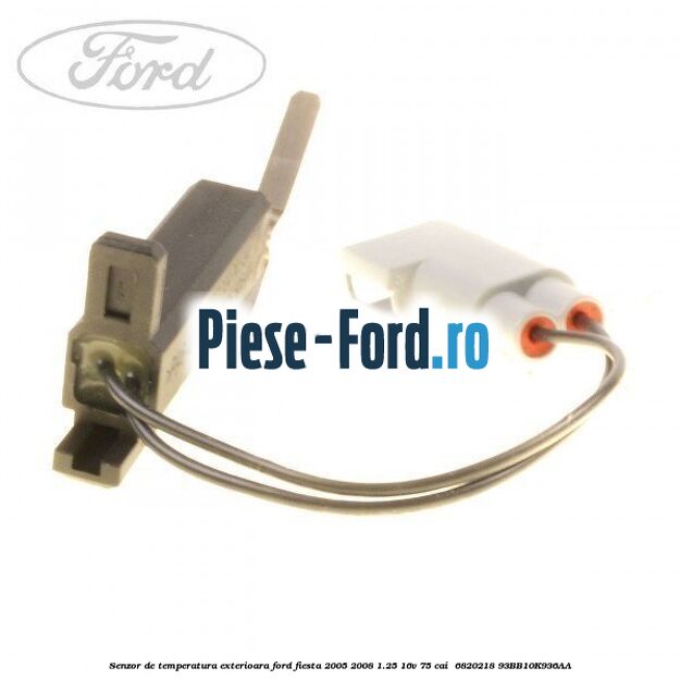 Senzor de temperatura exterioara Ford Fiesta 2005-2008 1.25 16V 75 cai  #C5F16AB4A7