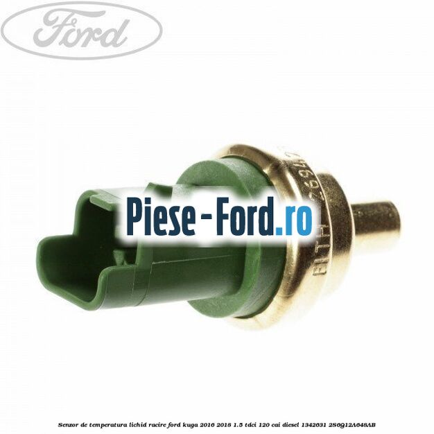 Senzor de temperatura lichid racire Ford Kuga 2016-2018 1.5 TDCi 120 cai diesel #666AA605F6