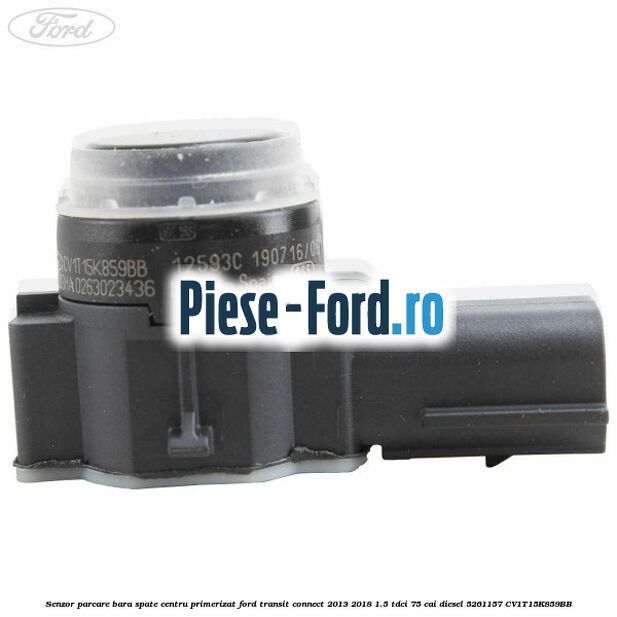 Senzor parcare bara spate centru primerizat Ford Transit Connect 2013-2018 1.5 TDCi 75 cai #F7829658AF Senzor parcare bara spate centru primerizat Ford Transit Connect 2013-2018 1.5 TDCi 75 cai diesel #F7829658AF