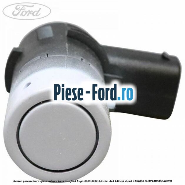 Senzor parcare bara spate culoare frozen white Ford Kuga 2008-2012 2.0 TDCI 4x4 140 cai diesel