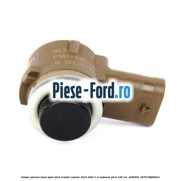 Senzor parcare bara spate Ford Transit Custom 2019-2023 1.0 EcoBoost PHEV 125 cai  #E5C0ED9A66