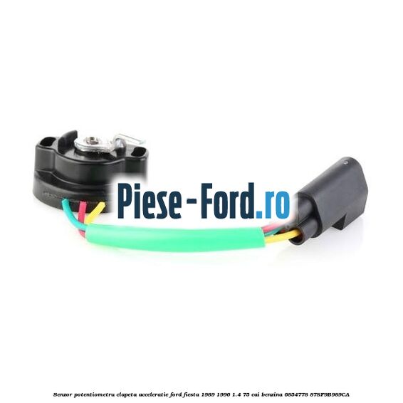 Senzor potentiometru clapeta acceleratie Ford Fiesta 1989-1996 1.4 75 cai benzina #144AE1223A