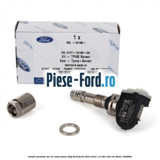 Senzor presiune aer la roata janta aliaj Ford Focus 2014-2018 1.5 TDCi 120 cai