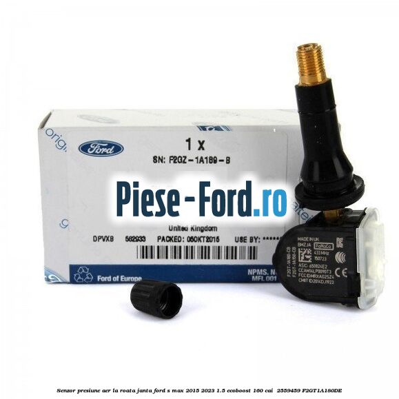 Senzor presiune aer la roata janta Ford S-Max 2015-2023 1.5 EcoBoost 160 cai  #7B42E1AAF1