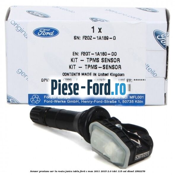 Senzor presiune aer la roata janta tabla Ford C-Max 2011-2015 2.0 TDCi 115 cai