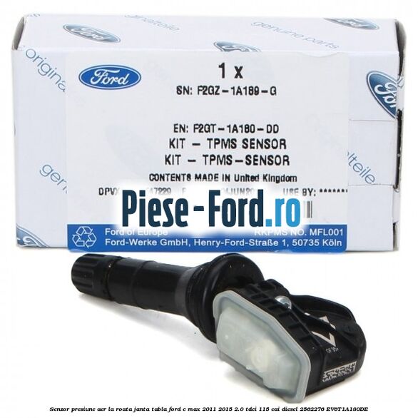 Senzor presiune aer la roata janta tabla Ford C-Max 2011-2015 2.0 TDCi 115 cai diesel