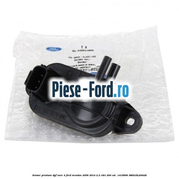 Senzor presiune DPF euro 4 Ford Mondeo 2008-2014 2.2 TDCi 200 cai #79746C2F6F Senzor presiune DPF euro 4 Ford Mondeo 2008-2014 2.2 TDCi 200 cai #79746C2F6F