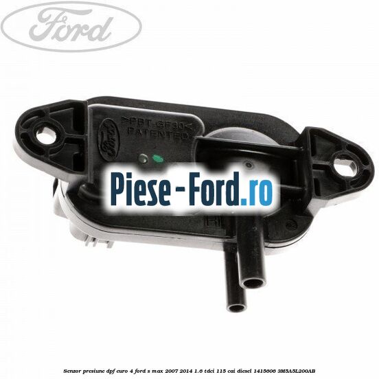 Furtun senzor presiune DPF Ford S-Max 2007-2014 1.6 TDCi 115 cai diesel