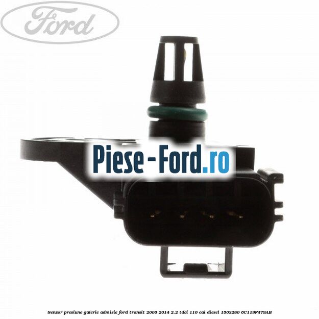 Senzor presiune galerie admisie Ford Transit 2006-2014 2.2 TDCi 110 cai diesel #68F33EDE07