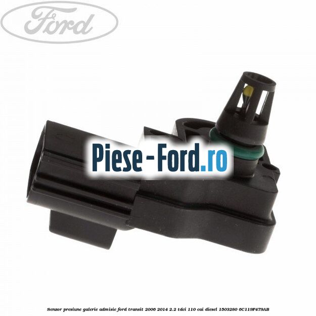 Senzor presiune galerie admisie Ford Transit 2006-2014 2.2 TDCi 110 cai diesel #68F33EDE07