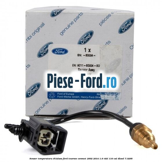 Senzor temperatura chiulasa Ford Tourneo Connect 2002-2014 1.8 TDCi 110 cai