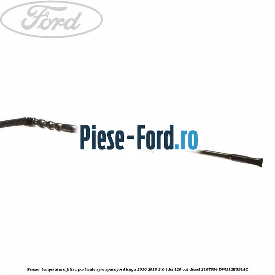 Senzor temperatura filtru particule spre fata Ford Kuga 2016-2018 2.0 TDCi 120 cai diesel