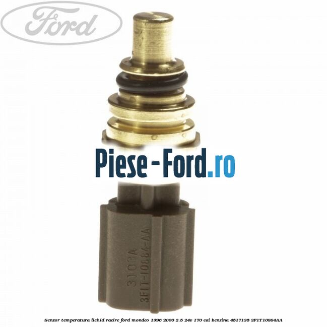 Senzor temperatura lichid racire Ford Mondeo 1996-2000 2.5 24V 170 cai benzina