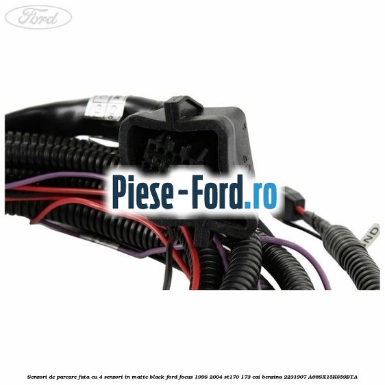 Senzori de parcare fata, cu 4 senzori in matte black Ford Focus 1998-2004 ST170 173 cai benzina #EC14CE0757