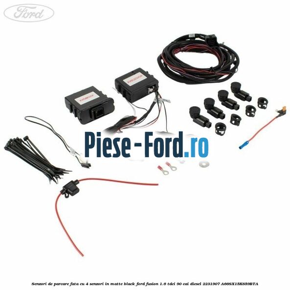 Senzor parcare fata / spate Ford Fusion 1.6 TDCi 90 cai diesel