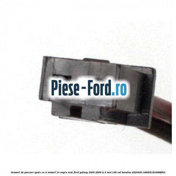 Senzori de parcare spate, cu 4 senzori in negru mat Ford Galaxy 2000-2006 2.3 4x4 145 cai benzina #4552F80CE5