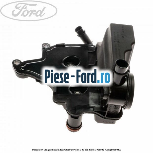 Piulita cu flansa M12 1.75 mm Ford Kuga 2013-2016 2.0 TDCi 140 cai diesel