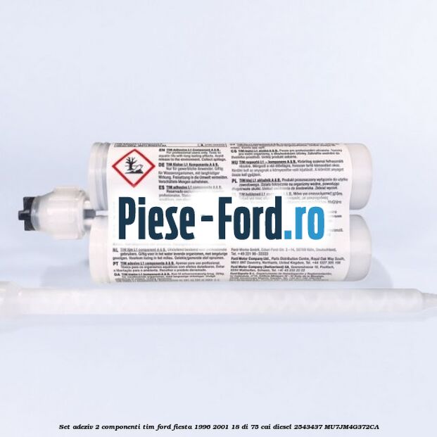 Set adeziv 2 componenti TIM Ford Fiesta 1996-2001 1.8 DI 75 cai #D3F2355228