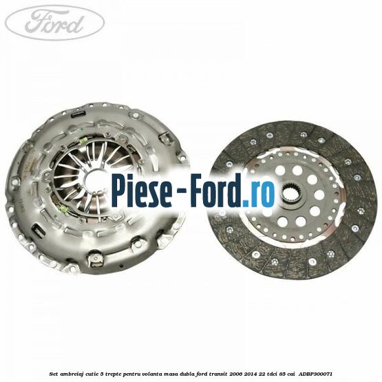 Set ambreiaj cutie 5 trepte pentru volanta masa dubla Ford Transit 2006-2014 2.2 TDCi 85 cai #BF58EC162C